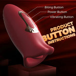 Womangift- Speeds Stimulate Nipple Clitoral Women Vibrator Ramsdell 10 Biting Modes & 10 Vibrating