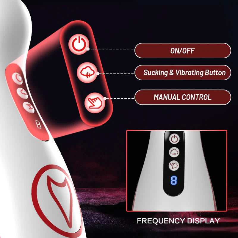 STROKER- Male Masturbator Sucking Vibrating Voice Masturbator Cup