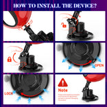 Womangift- 9 Thrusting Vibrating Heating Dildo Sex Machine Dildo Machine For Woman