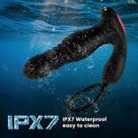 ANAL TOY- 3 in 1 7 Vibrations 7 Thrusts Remote control Prostate Massager For Man