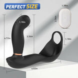 ANAL TOY-Prostate Massager Vibrations Pulsations Heating Anal Toy