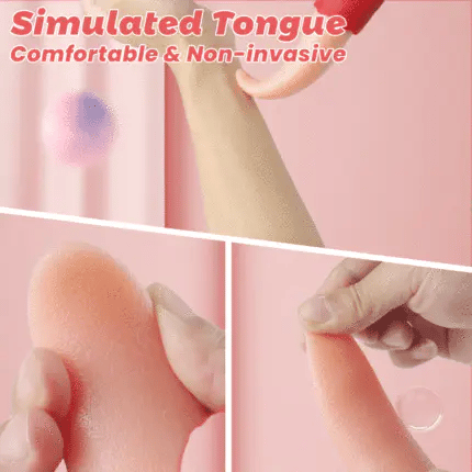 Womangift- Flapping Tongue Licking Vibrator G-spot Vibrator