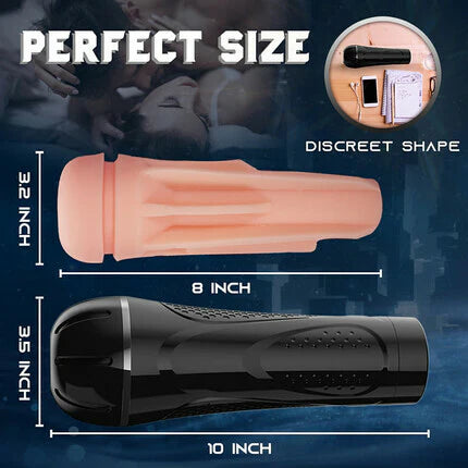 STROKER-Male Masturbator Honeycomb Realistic Asshole Manual Sucking Male Masturbation Cup
