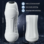 STROKER-Male Masturbator 3 Sucking and Vibrating Masturbators Electric Pocket Pussy Male Masturbation Cup