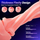 STROKER-Masturbators Cup 3 Sleeves Pocket Pussy Penis Pump with 9 Sucking & 9 Vibrating Male Masturbator