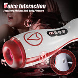 STROKER- Masturbation Cup 7 Suction Vibrations Voice Moans Masturbator Immersive Interaction Stroker Male Masturbator