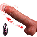 Realistic Dildo- Telescoping Swinging Dildo 11.42 in