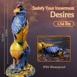 Huge Dildo- Thrusting Vibrating 10.23 Inch Dildo