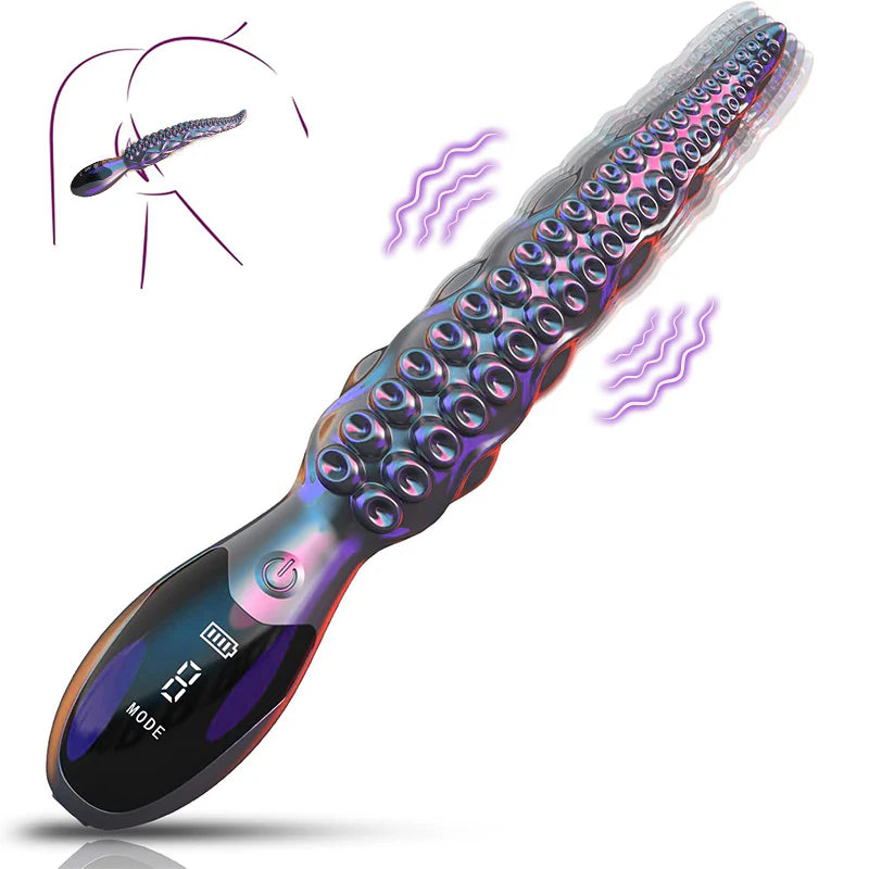 Womangift- Octopus Tentacle Clitoral Lifelike Monster Vibrating Dildos Sex Toy For Woman