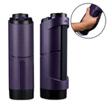 STROKER- Male Masturbator Purple Driver 7 Thrusting Stable Belt Design Male Stroker Masturbator Adult Toy
