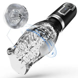 STROKER- 5 Telescopic and Rotational 7 Vibration Realistic Lip and Mouth Touch Handheld Masturbator