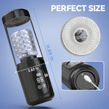 STROKER-Male Masturbator 4 Suction 5 Thrusting Rotating 3 in 1 Sex Stroker Masturbation cup