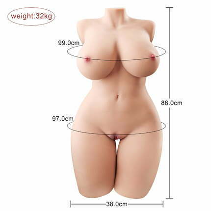 SEX DOLL- 70.4lbs Alluring Lifelike Doll with Plump Breast Sex Doll Busty Sexy Girl