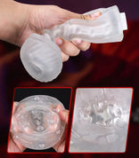 STROKER- Rotating Sucking Enjoy Inflation & Twist Massage Fun Masturbation Stroker Male Masturbator