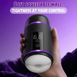 STROKER-Male Masturbator 8 Slap Tongue-Lick Male Masturbation with 2 Motors Vibration Masturbators Cup