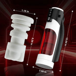 STROKER- Male Masturbator 320/Min One-Click Burst 8 Thrusting 10 Vibrating Masturbation Cup