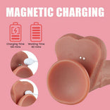 Realistic Dildo- Thrusts Vibration Dildo 8.66 Inch Vibrating Dildo