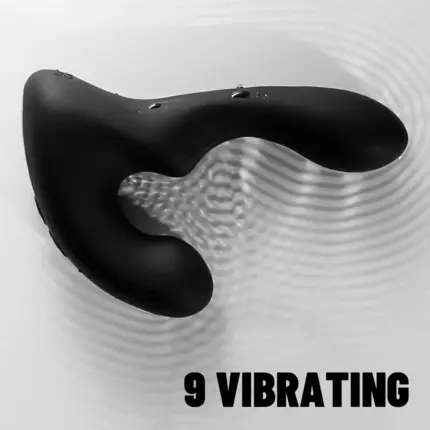 ANAL TOY-Remote Controller 9-Pattern Vibration Prostate Massager For Man Sex Toy