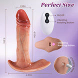 ANAL TOY-8 Frequencies Thrusting Dildo Shape Prostate Massager For Woman and Man