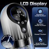 STROKER-  9 Rotating & 4 Suction & Licking Pocket Pussy One-Touch Boost Automatic Male Masturbator