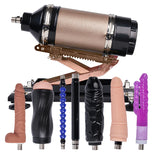 Womangift- Iron Titan 400 Strokes/Mins 5 IN 1 Accessories Dildo Sex Masturbation Machine Dildo Machine