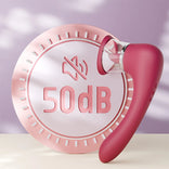 Womangift-Licking Vibrator Pacifier Clit Suck & Tongue Licking G-spot Stimulation Vibrator