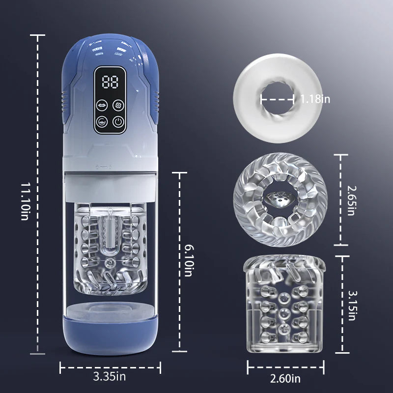 STROKER- Male Masturbator 5 IN 1 Function Male Stroker Masturbator & Penis Pump Masturbators Cup