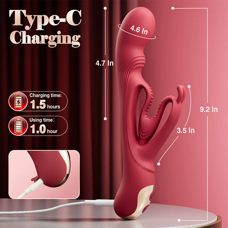 Womangfit Rabbit Vibrator G Spot Toy Sex Toys for Women