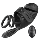 STROKER- Delay Ejaculation Desensitization Training 7 Vibrations and 3 Powerful Motors Masturbation Penis Vibrator