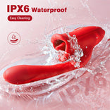 Womangift-Biting Vibrator Shaped Biting Soother with Vibration & Flapping