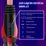 Womangift- 9 Thrusting Vibrating Heating Dildo Sex Machine Dildo Machine For Woman