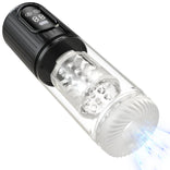 STROKER-Male Masturbator 4 Suction 5 Thrusting Rotating 3 in 1 Sex Stroker Masturbation cup