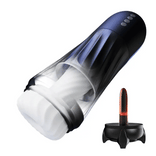 STROKER- Male Masturbator Glans and corona stimulation 3 Rotating 5 Thrusting 5 Vibrating Heating Male Stroker Masturbation cup