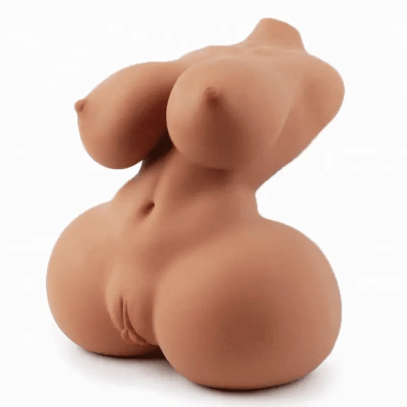 SEX DOLL-Half-Body 15.77 lbs Teardrop Breasts and Curvy Hourglass Figure Sex Torso For Man