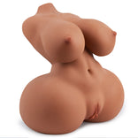 SEX DOLL-Half-Body 15.77 lbs Teardrop Breasts and Curvy Hourglass Figure Sex Torso For Man